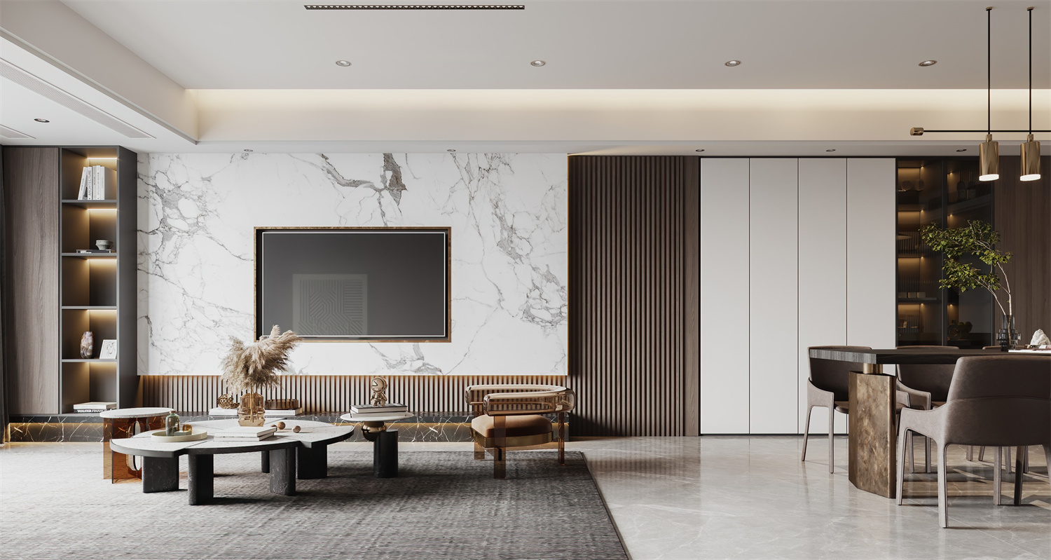 现代轻奢公寓设计-4