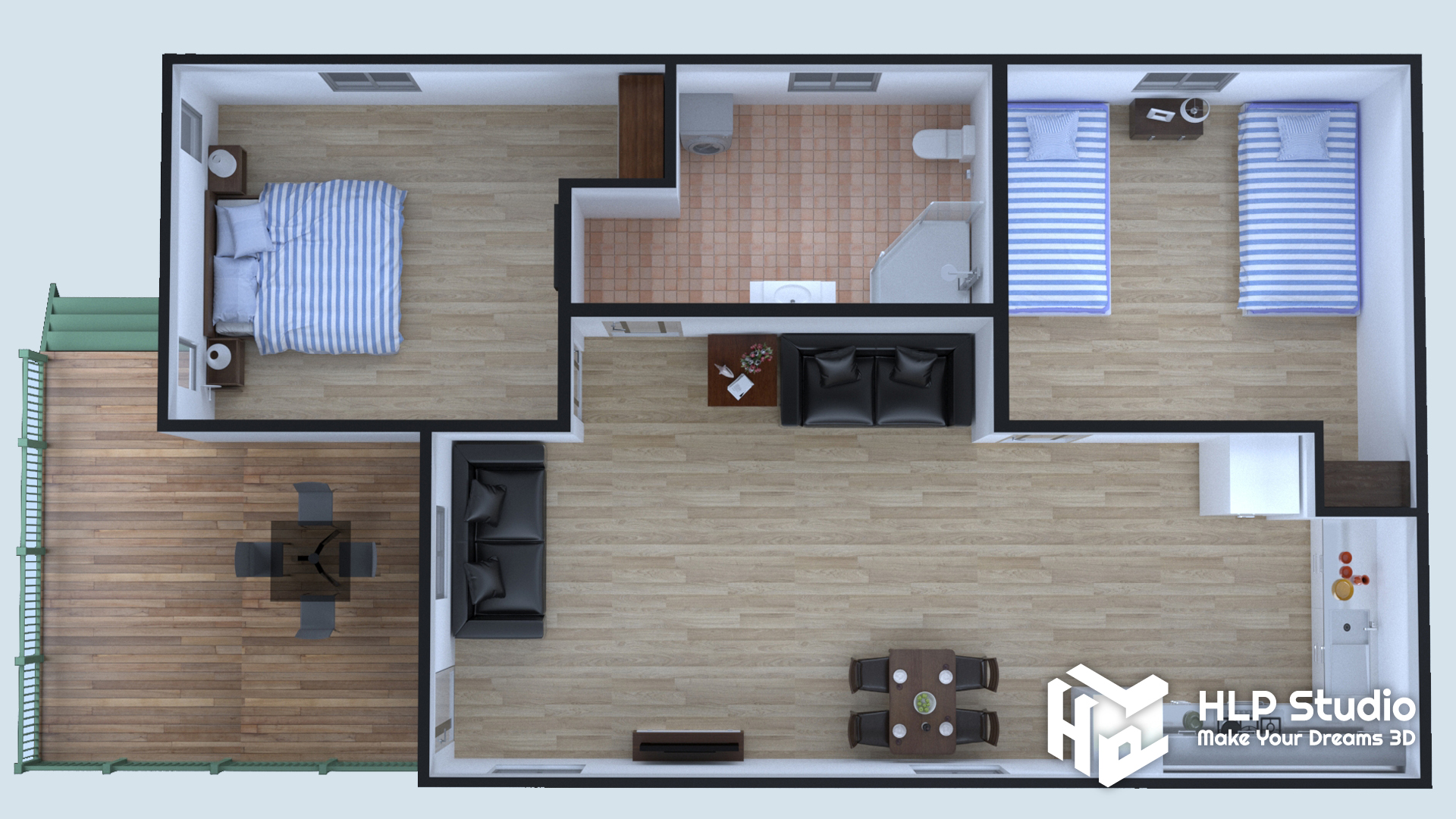 Architecture floor plan-3