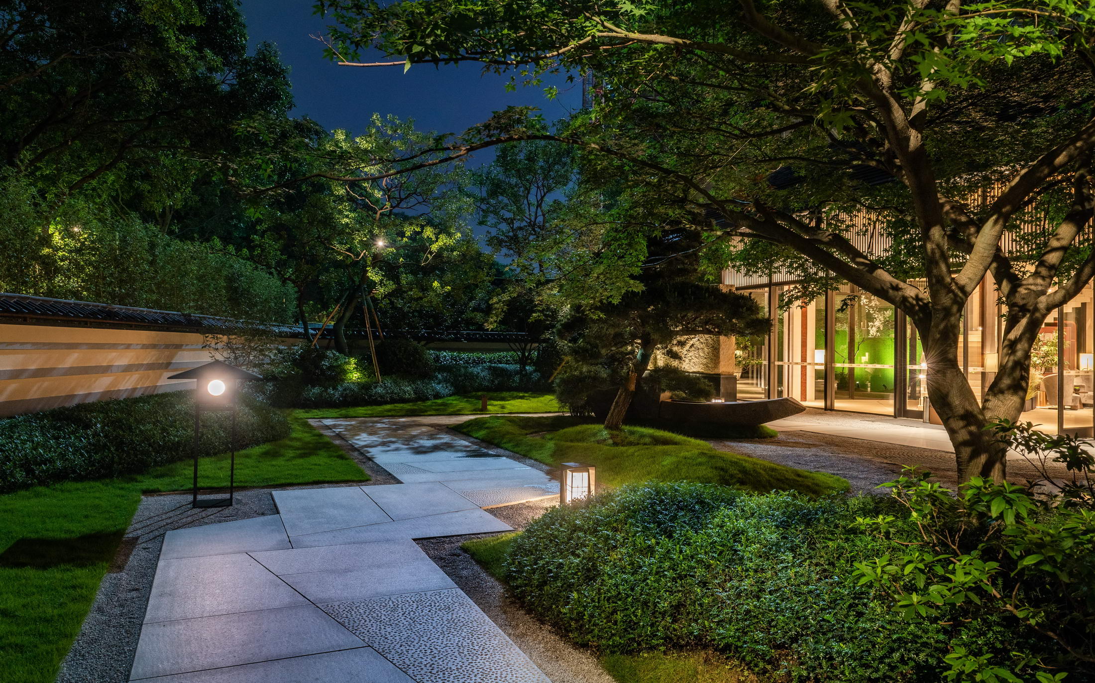 广州合景·臻颐府 | 山水禅意，云峰四谷的景观设计-35