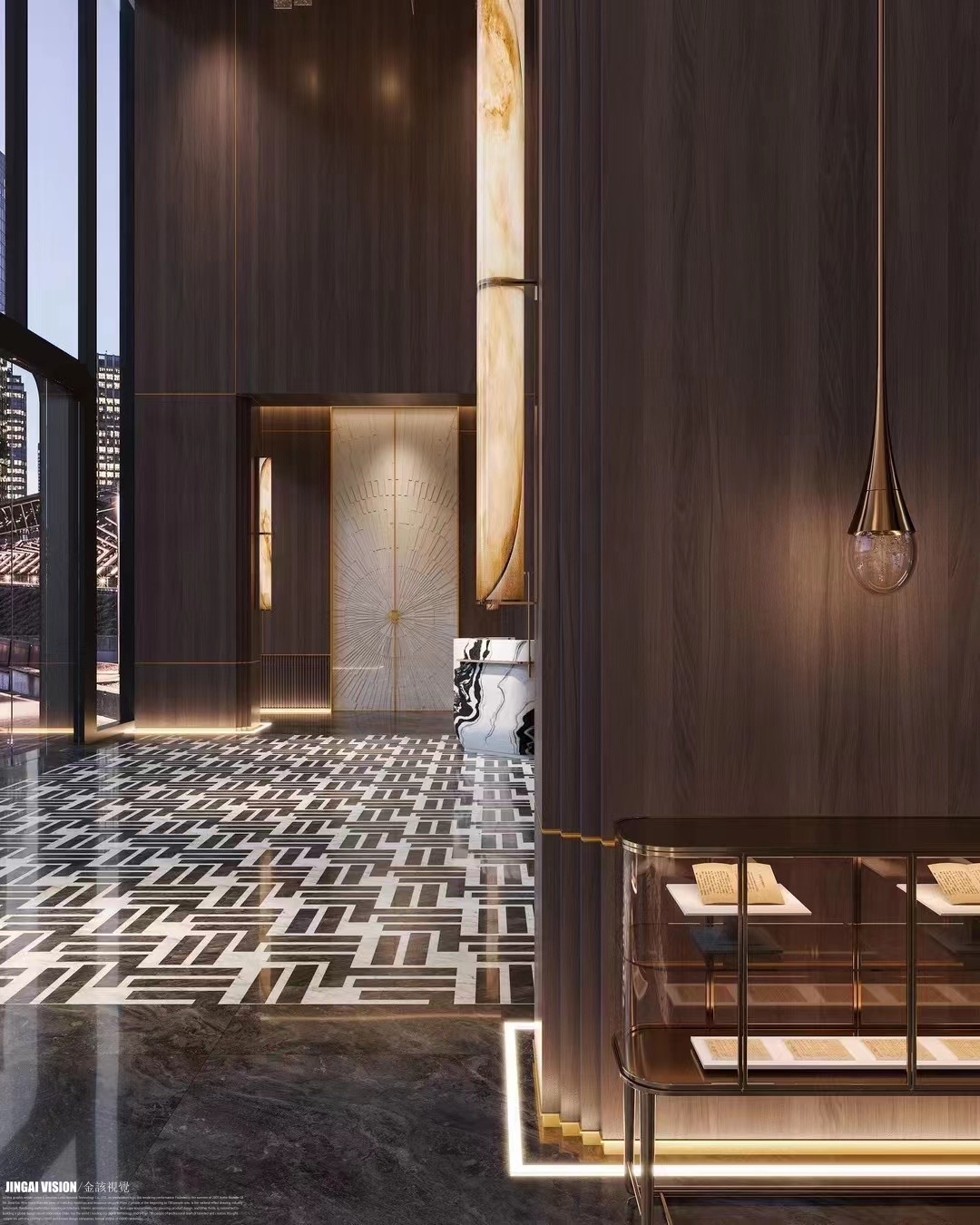 酒店大堂--金该育英三组作品-4