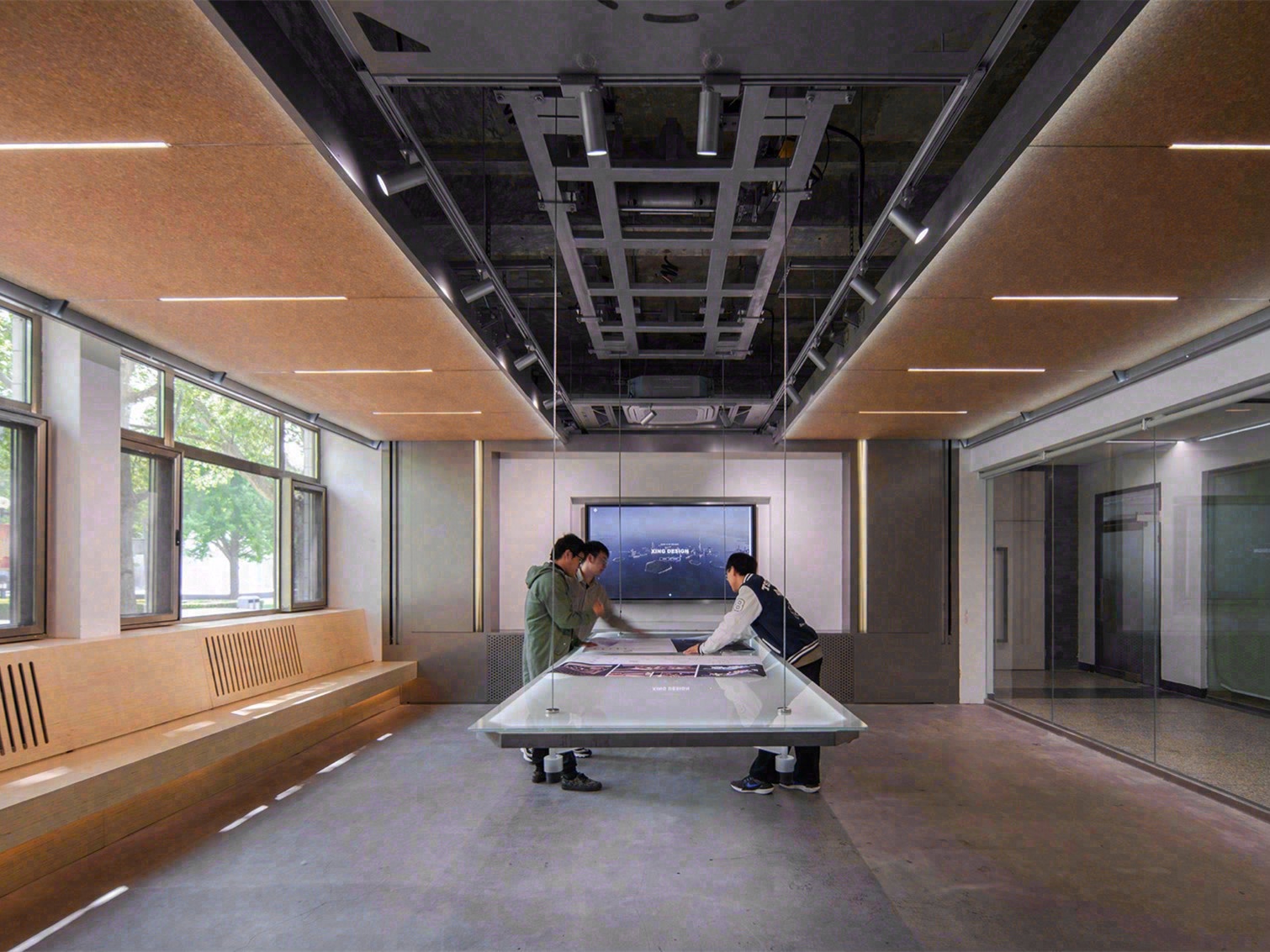 北京清华大学建筑馆机动教室改造丨中国北京丨行之建筑设计事务所-3