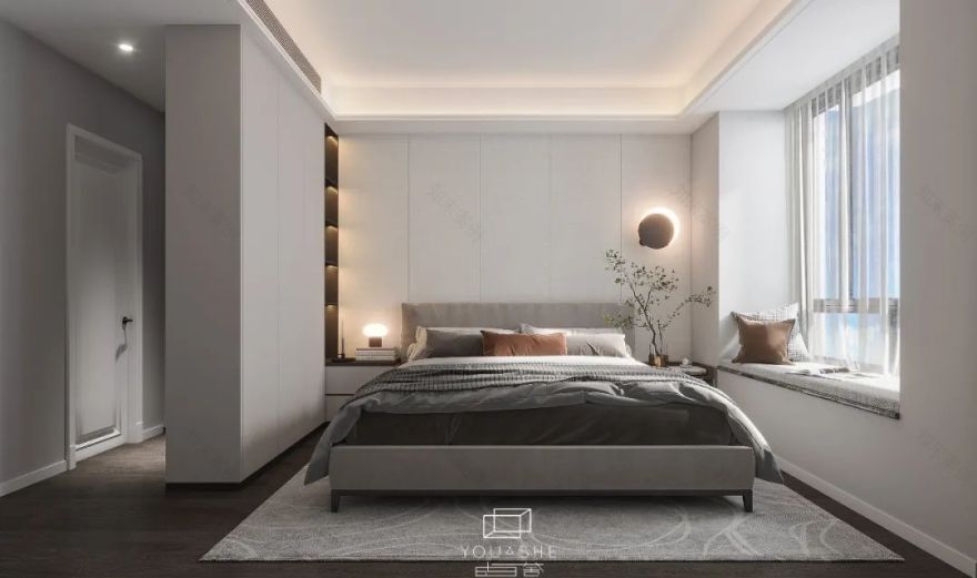 都市世外桃源 · 极简线条的家居艺术丨中国上海丨由舍空间设计-27