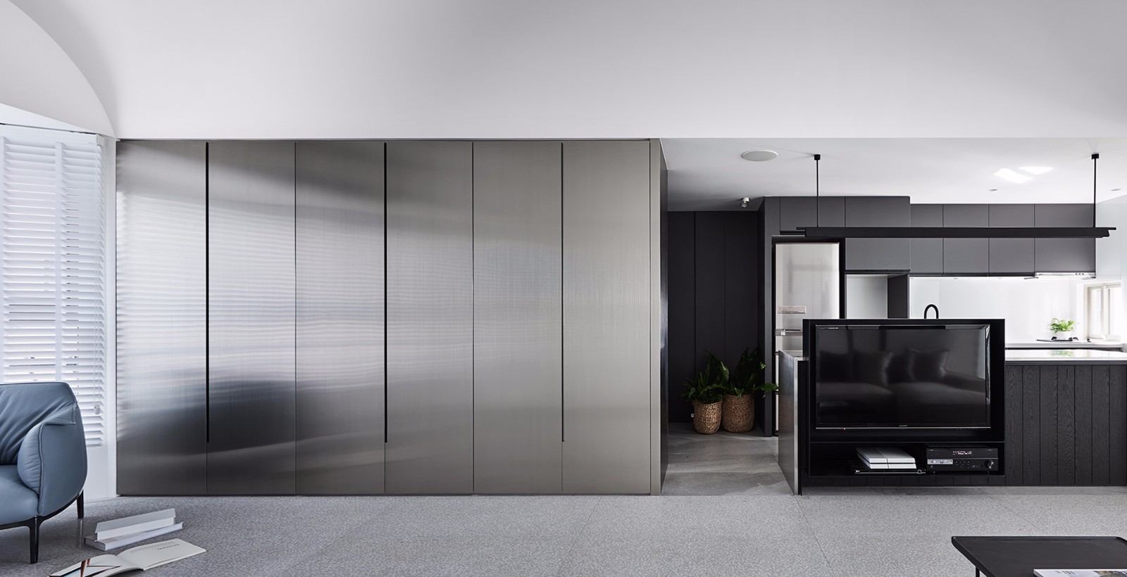 许宅——内湖92㎡弹性活动式宠物共生宅  CONCEPT 北欧建筑设计-1