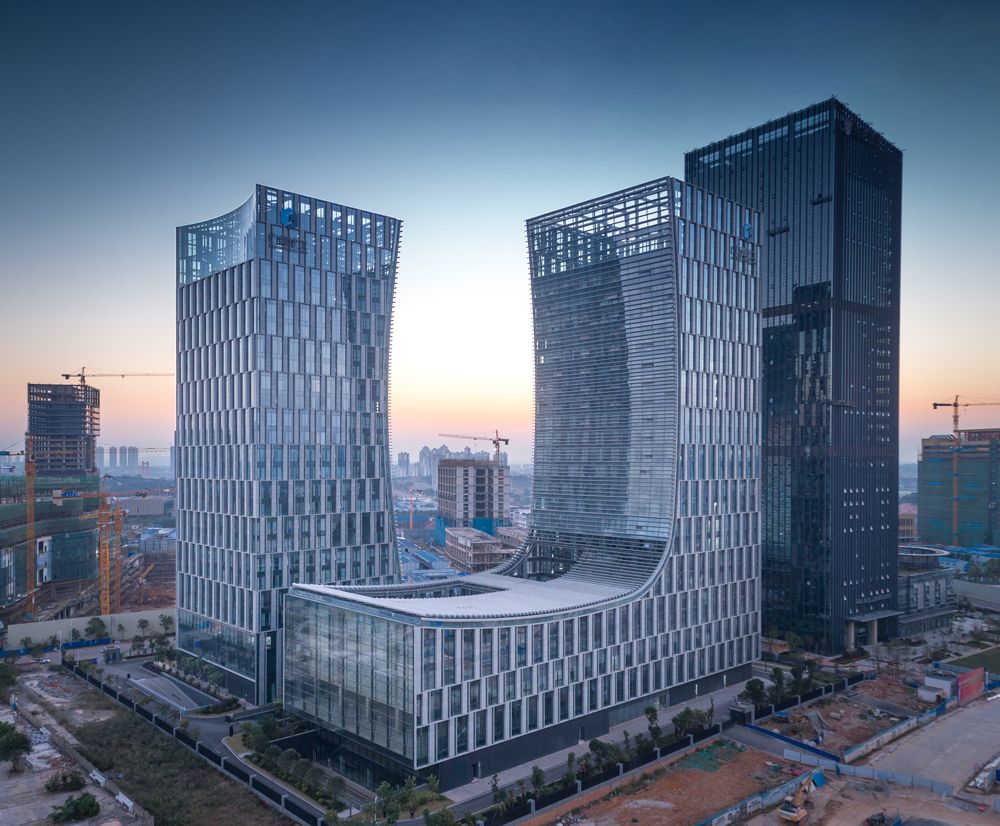 广西建工大厦 | 邕江意象的跃动与精致室内设计-22