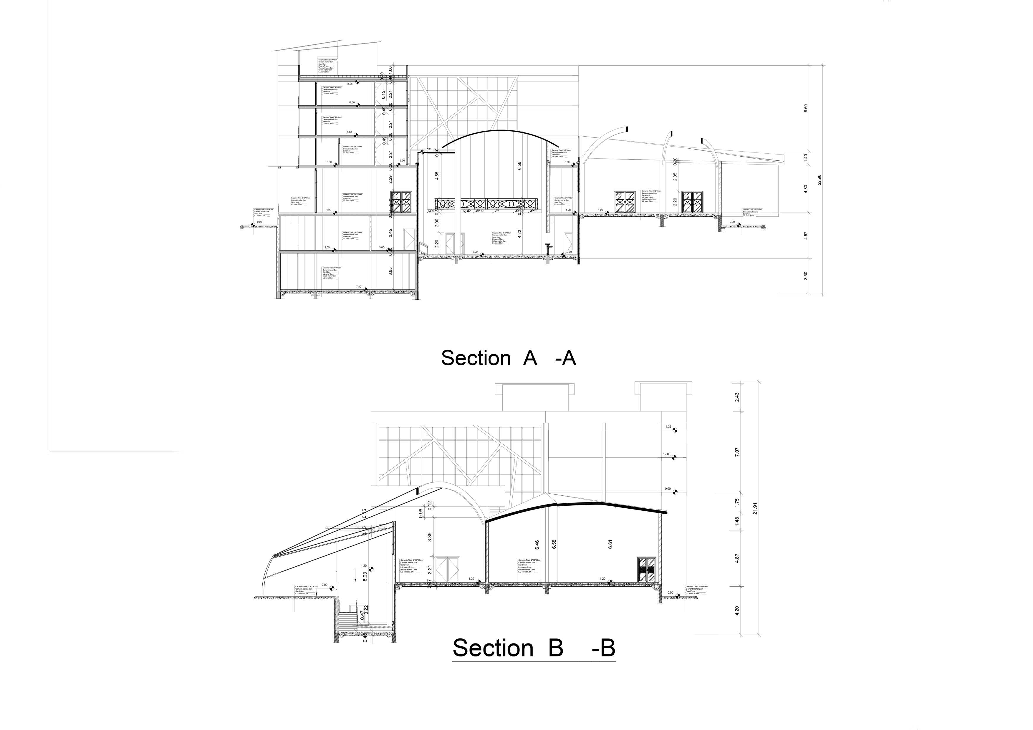 俱乐部会所项目丨埃及开罗丨Revit Architecture-11