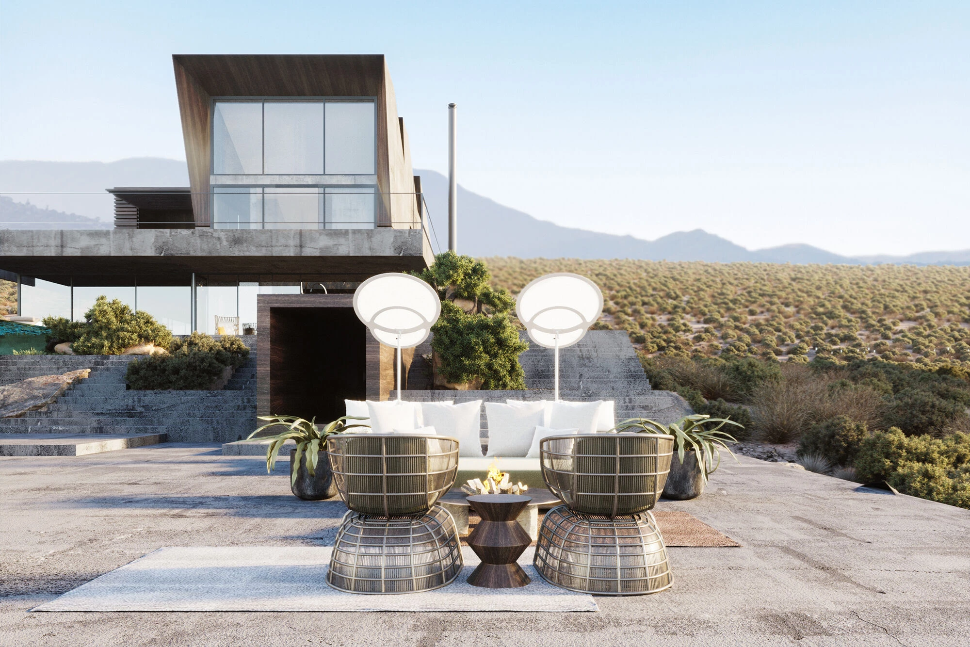 混凝土之韵 · 贝鲁特私人住宅设计-17