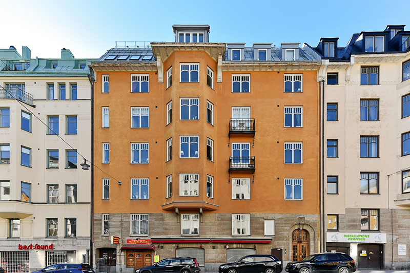 斯德哥尔摩 46 平米古典风公寓设计-19