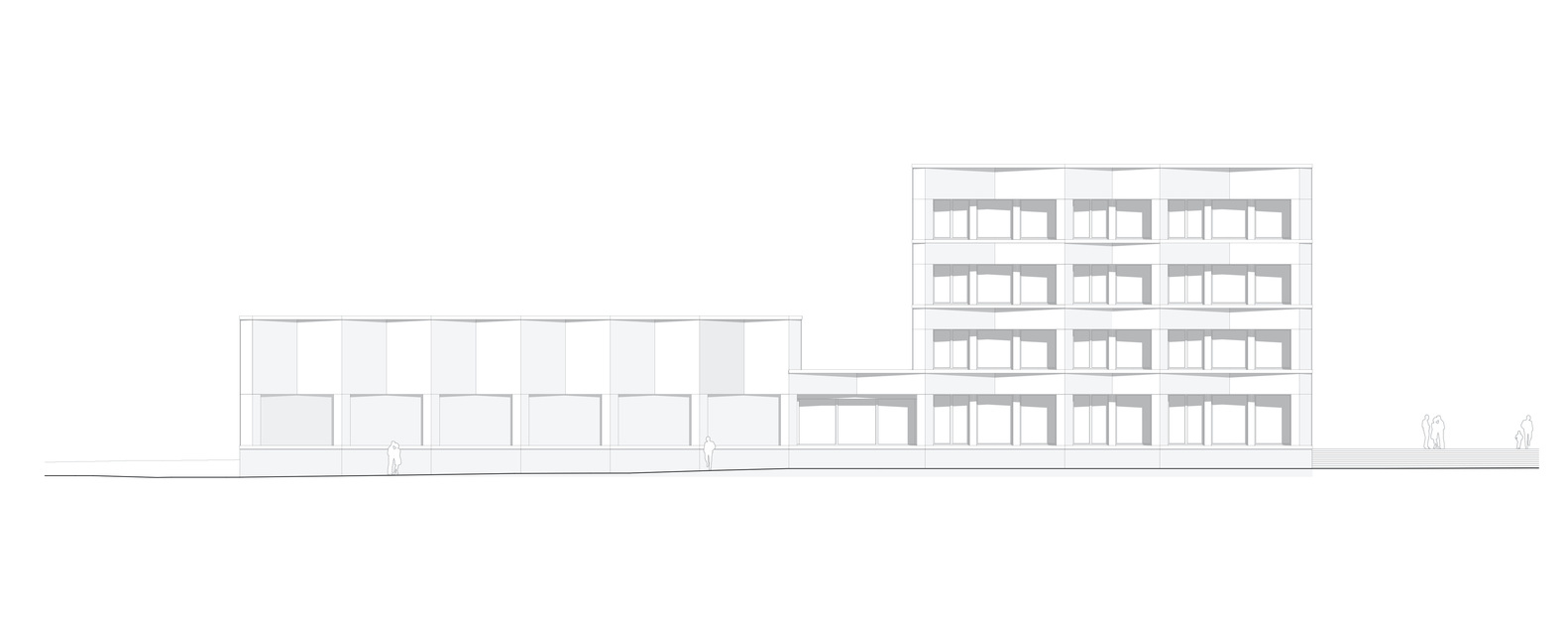 瑞士罗滕堡中学体育大楼-35