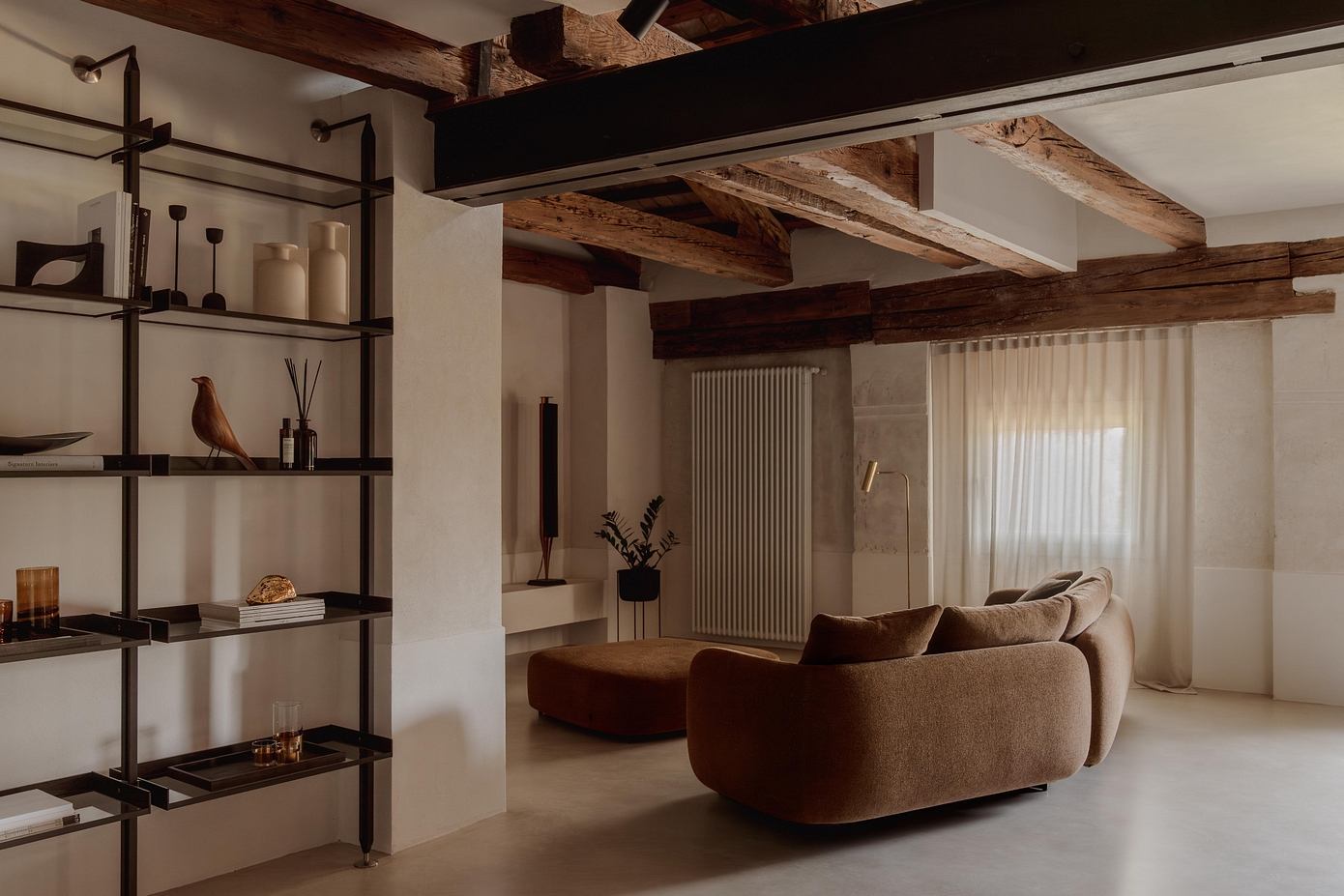 213 Attic in Villa Soranzo: Modern Penthouse Within 16th-Century Shell-1