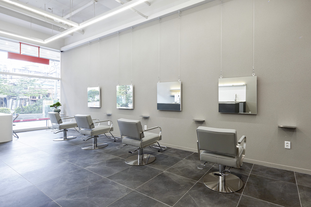 白色极简美容空间设计-4