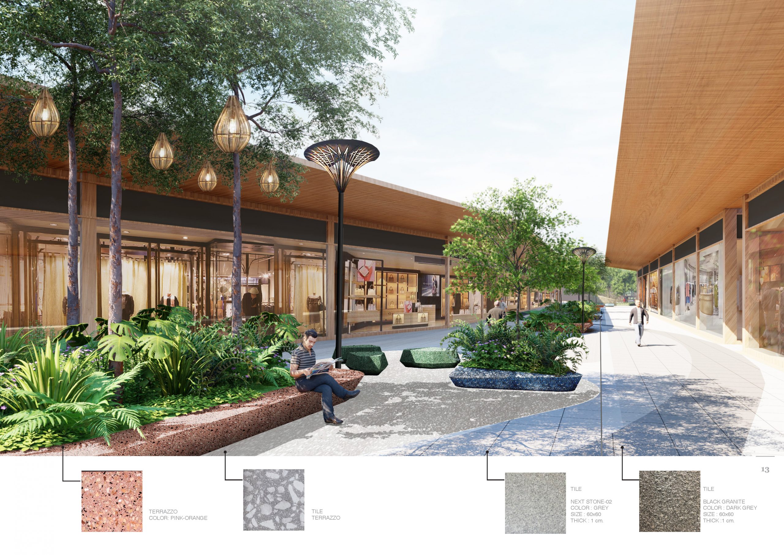 曼谷暹罗奥特莱斯商业景观 / Landscape Collaboration-38