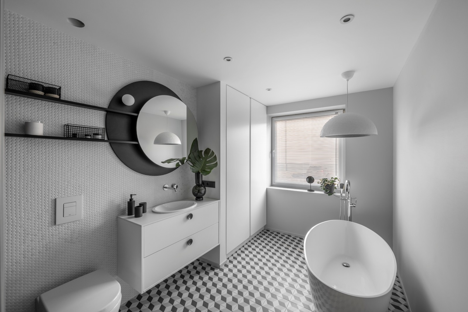 明亮清新小宅设计 | Me2 Architects 打造极简绿蓝空间-12