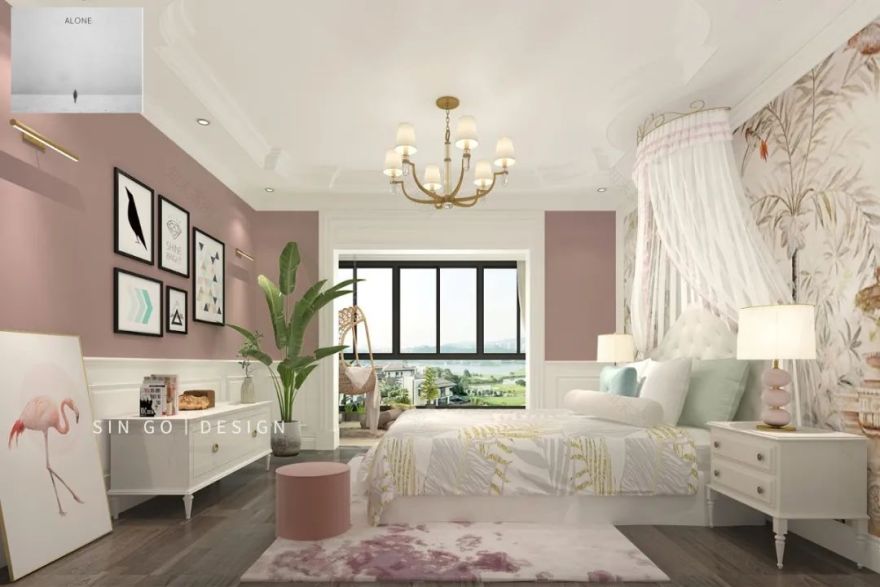 简约美式理想家,极简生活空间设计-47