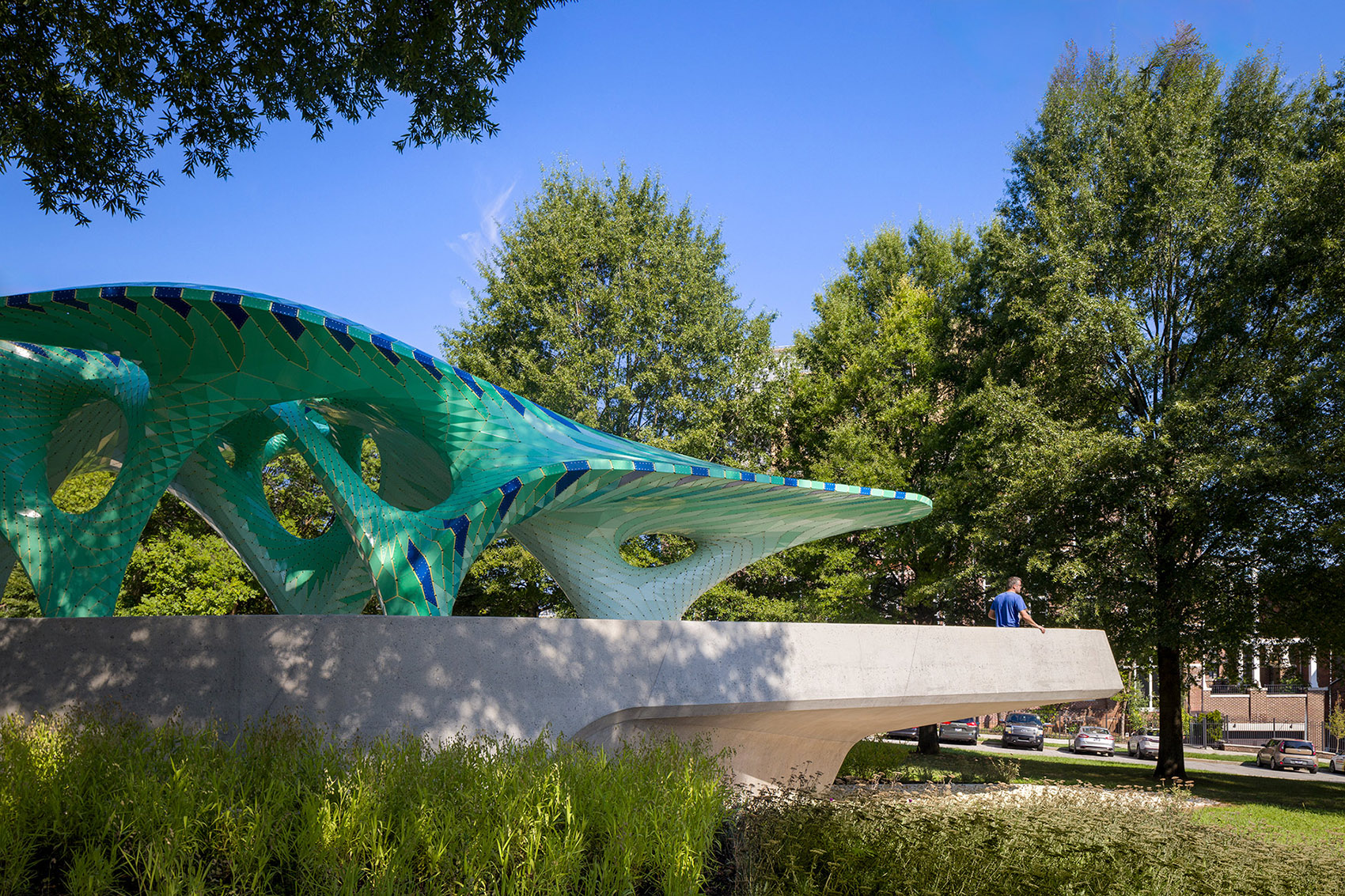 Pier 865公共艺术装置丨美国诺克斯维尔丨MARC FORNES,THEVERYMANY-25