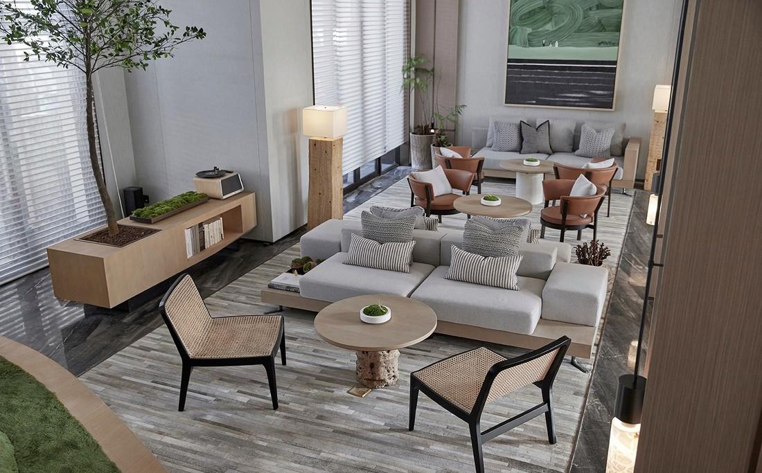 自然绿意，轻奢售楼处的诗意栖居-17