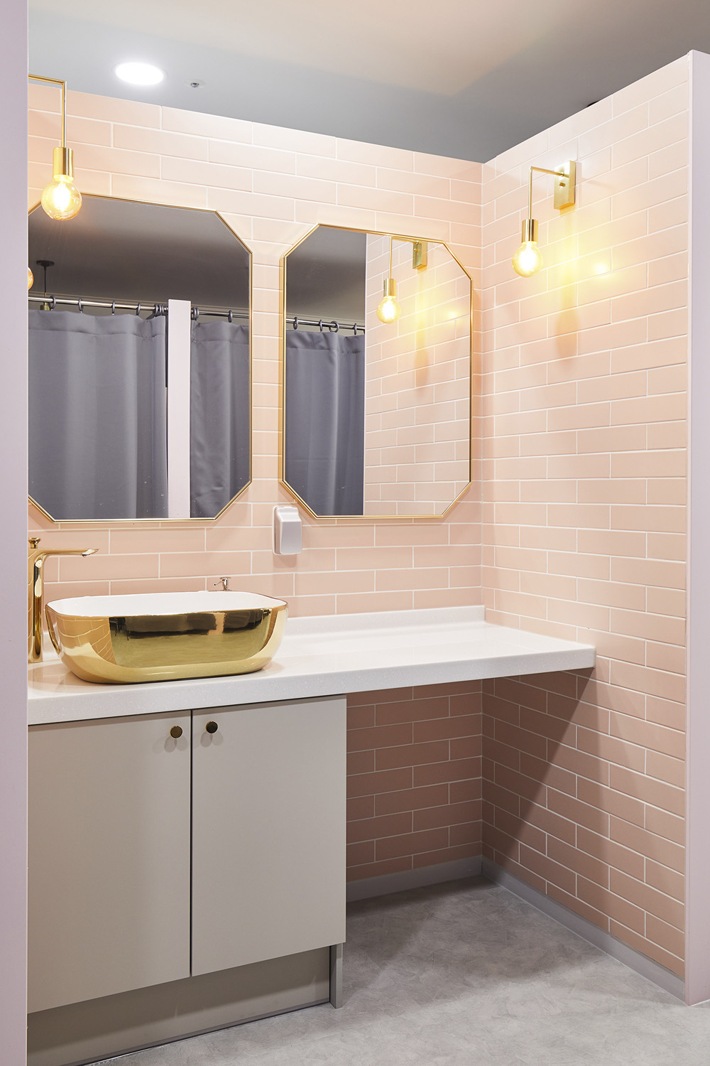 50 平韩式美容院，简约设计中的温馨亮点-8