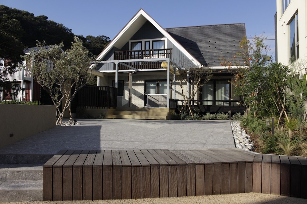 稲村ヶ崎の家庭园改造-38