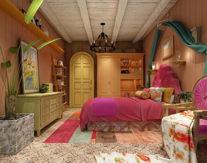 杨丽萍民宿设计 | 民族风混搭展现独特魅力-114