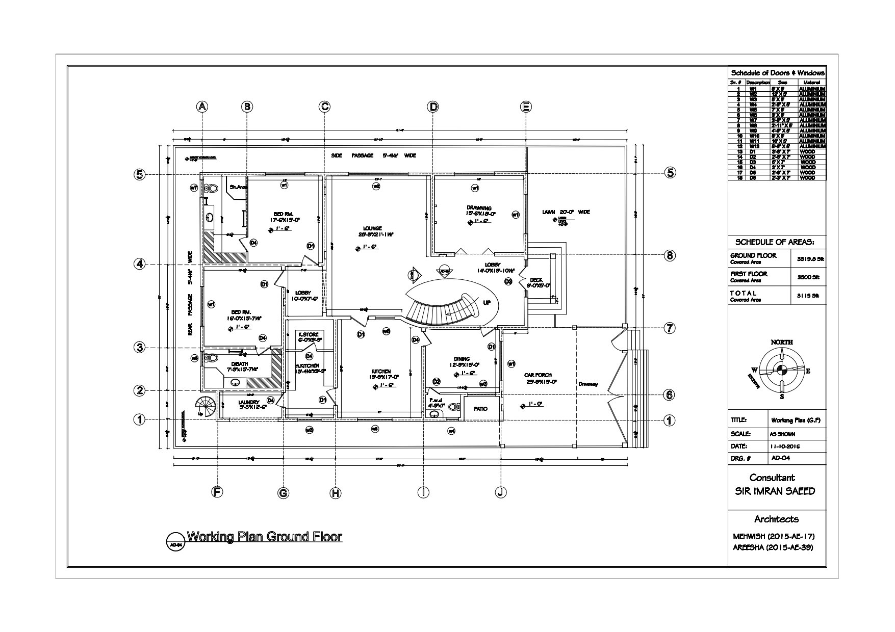 Residential Space Plan (1 Kanal)-7