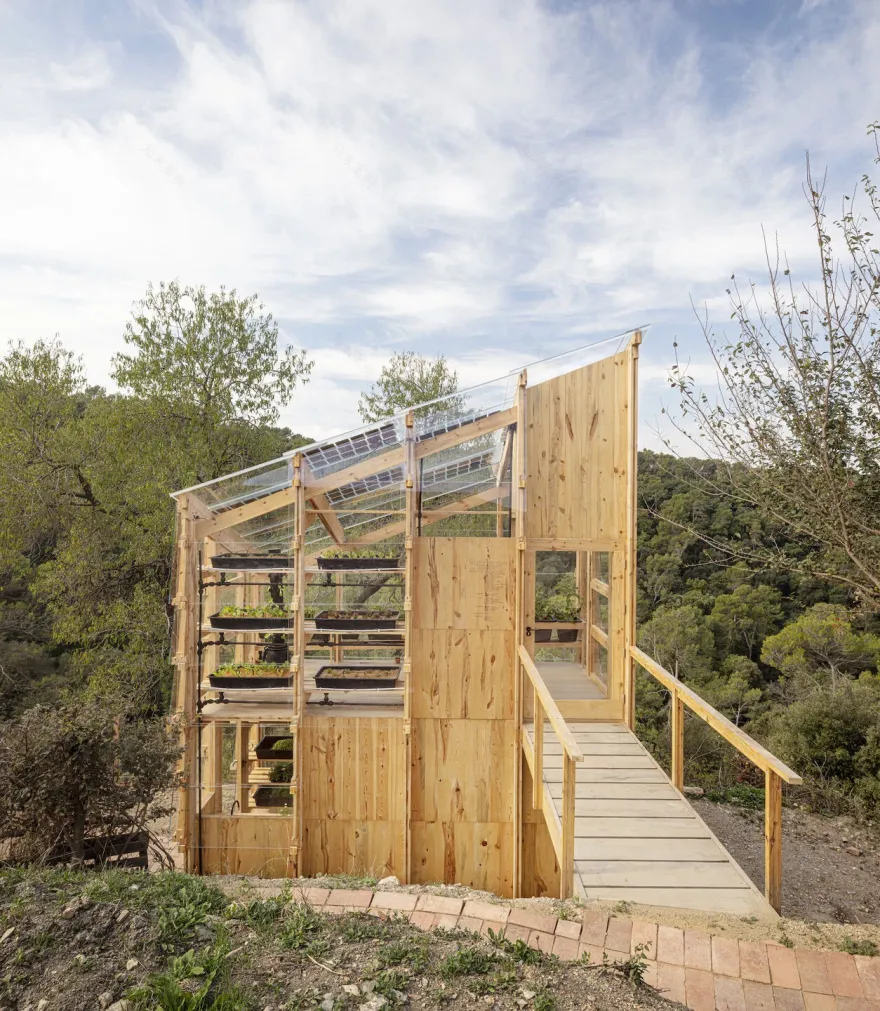 原型太阳能温室丨西班牙巴塞罗那-4