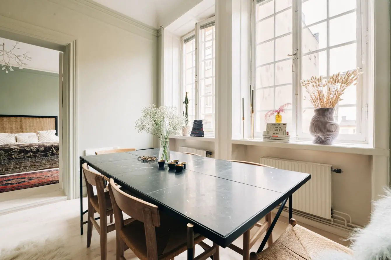 斯德哥尔摩独特设计公寓 | 古典与现代的完美融合-6