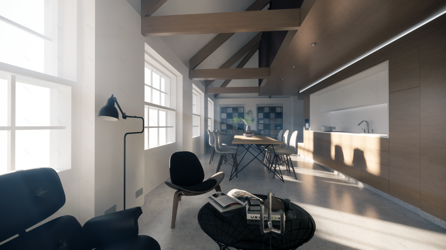 仓库阁楼改造-11