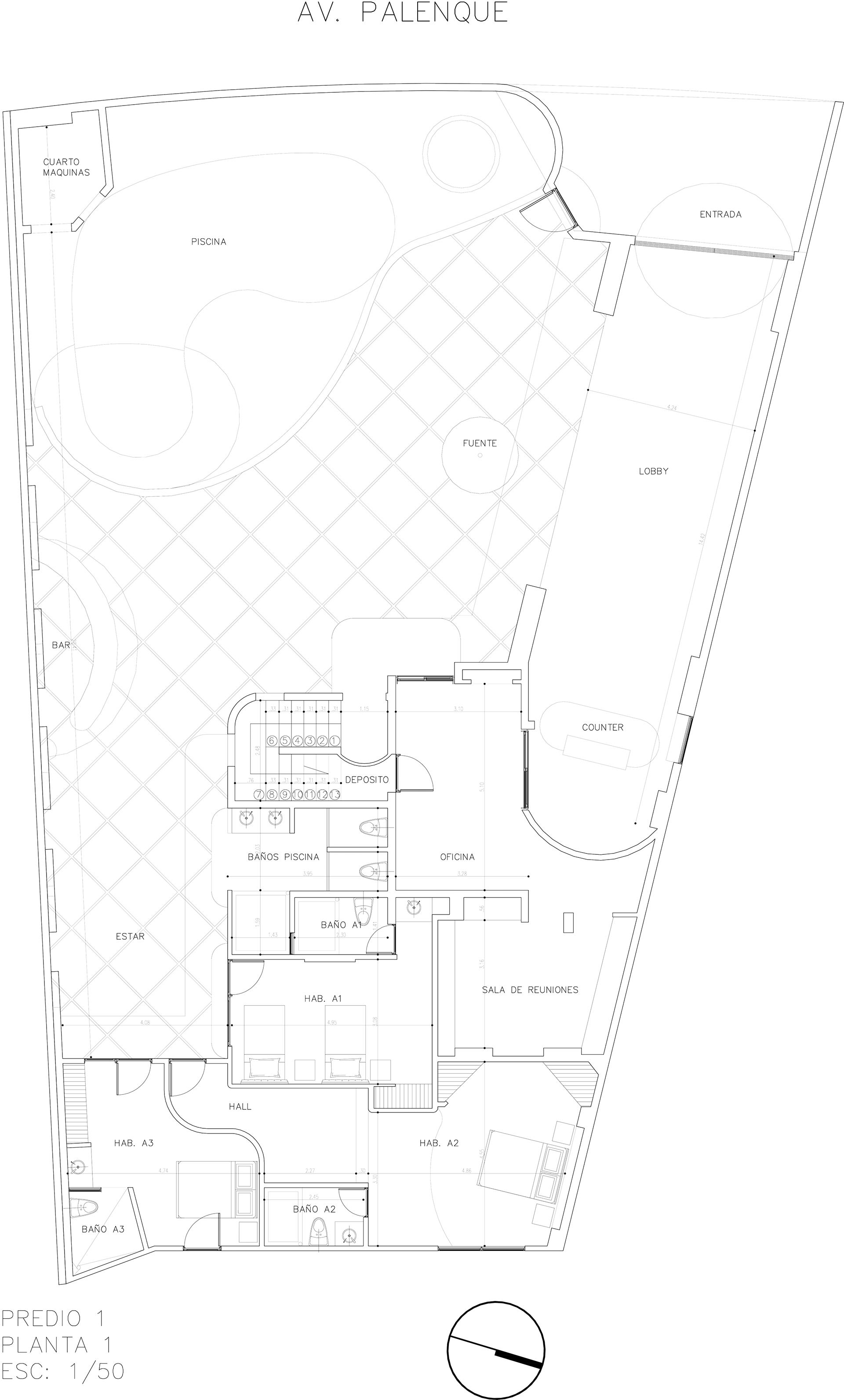 Hotel Blue Star Cancún 建筑设计丨墨西哥-7