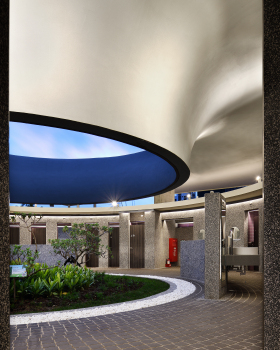 杨梅休息区&公共卫生间丨中国台湾丨Betty Chou Architect & Associates