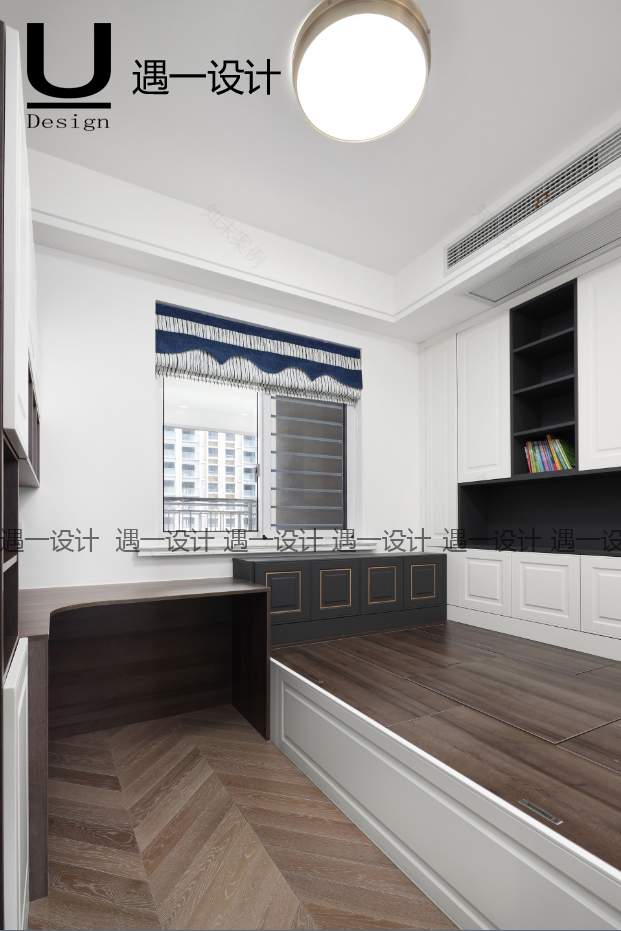 糖系治愈北欧风,启东御河湾 130㎡甜蜜空间-35