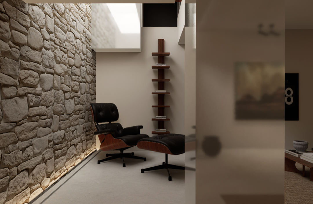 350㎡排屋:设计师的度假“民宿”-12