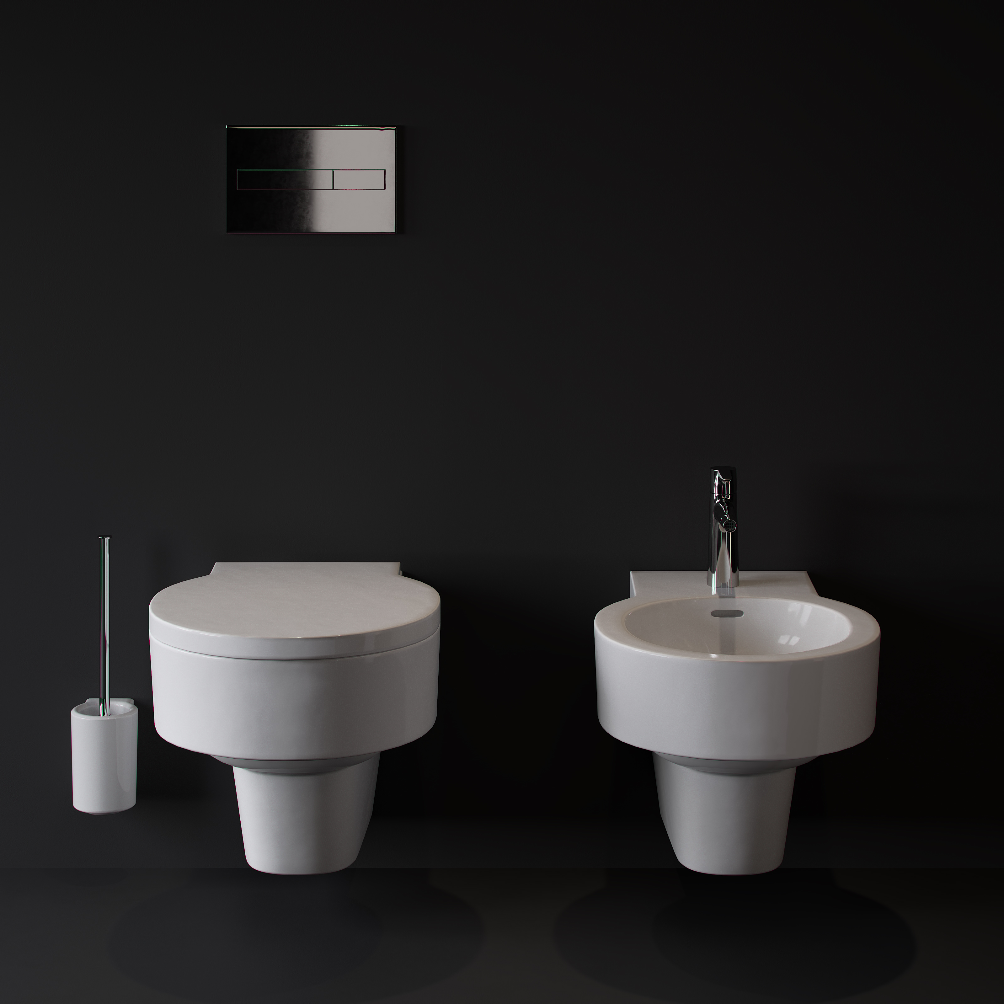 Laufen toilet 3dmodels pack-1