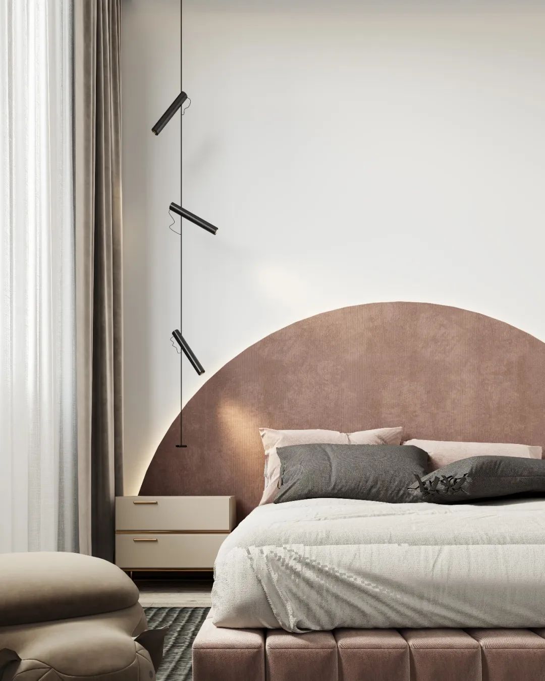 张楠楠·180平平层作品  现代极简-54