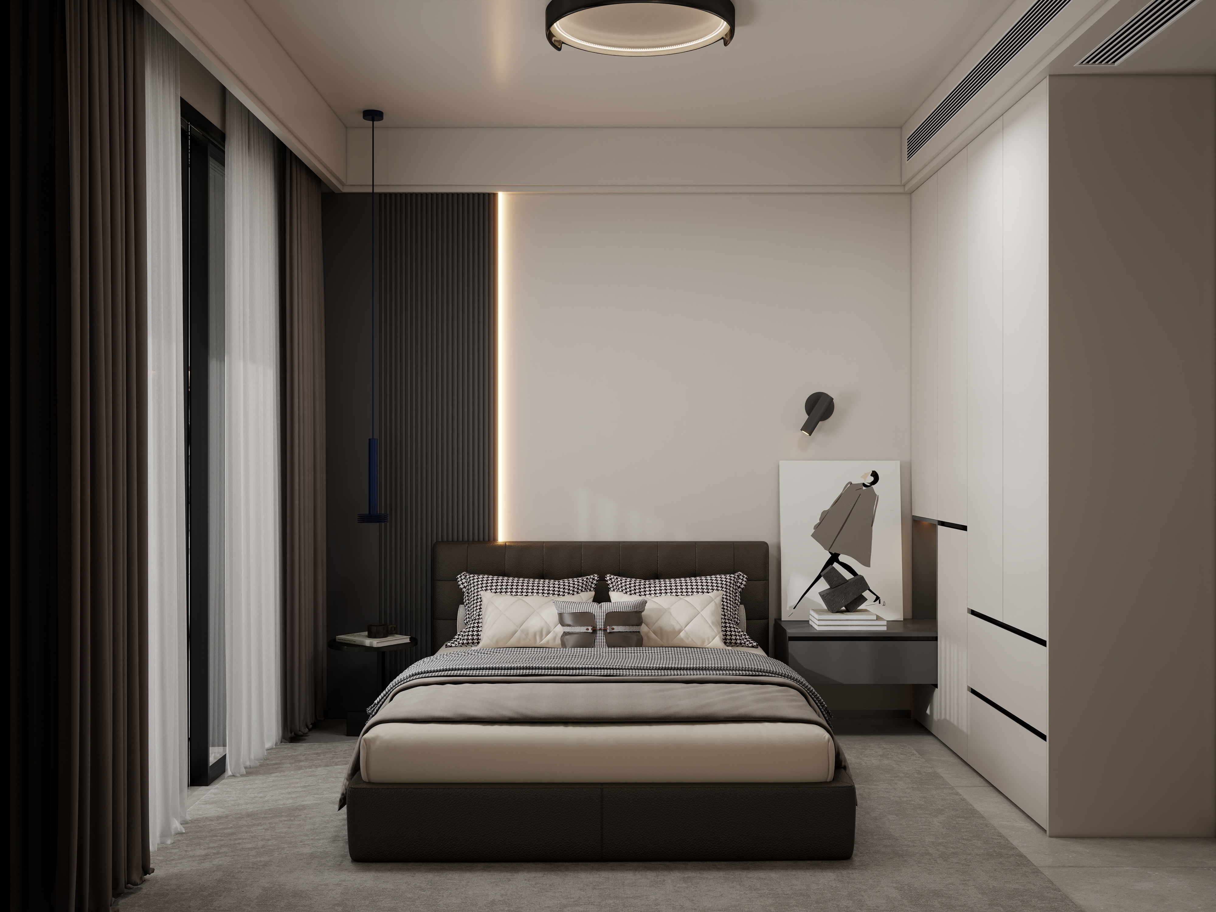 《天河·简悦》97㎡现代实用主义实装案例丨中国广州丨广州市至雅设计装饰工程有限公司-67