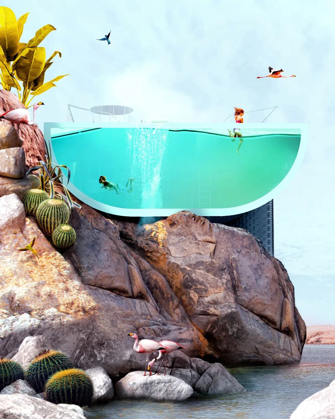 瀑布避难所丨Antireality-60