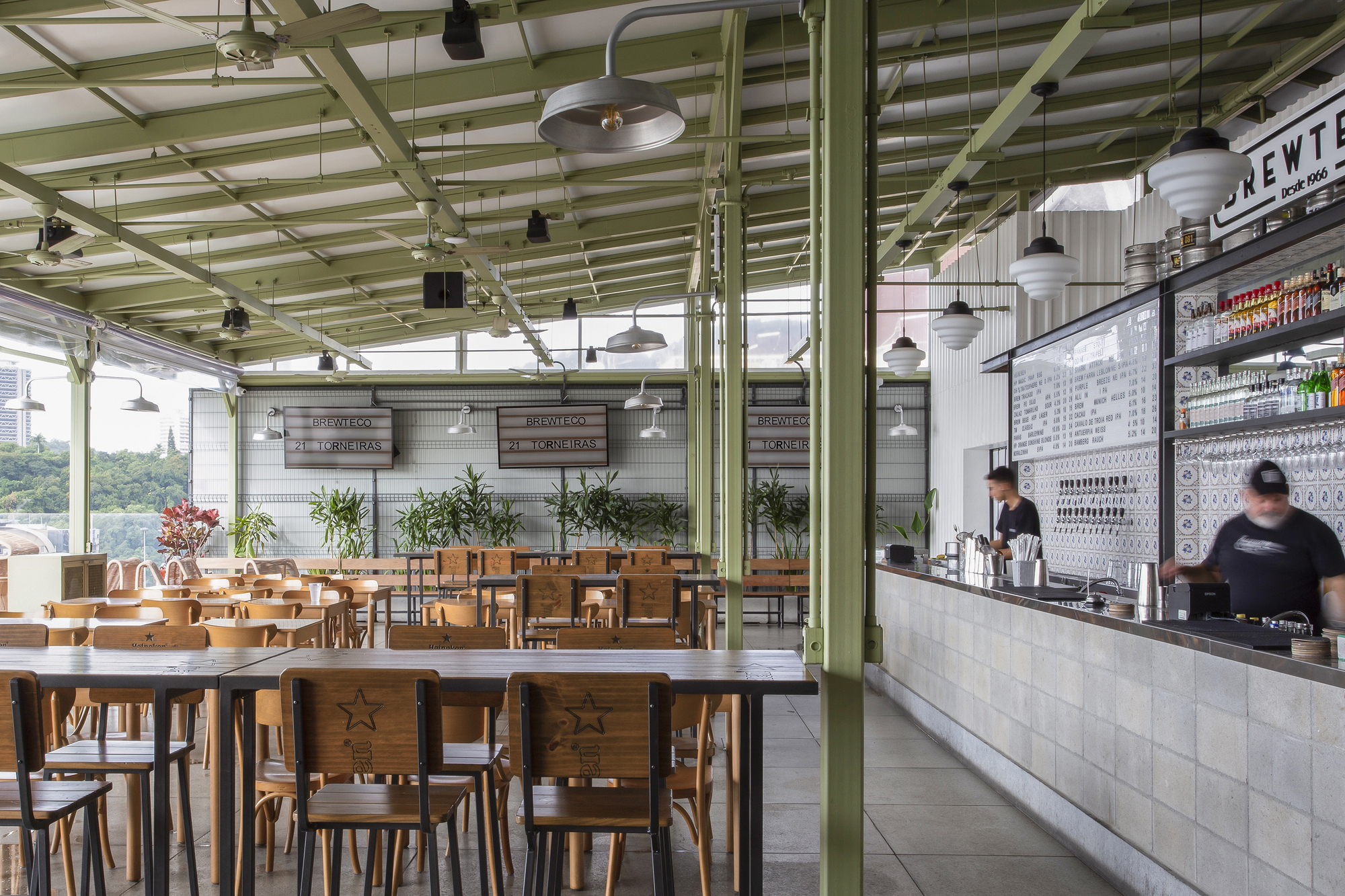 博塔弗戈露台啤酒厂丨巴西里约热内卢丨Tadu Arquitetura-35