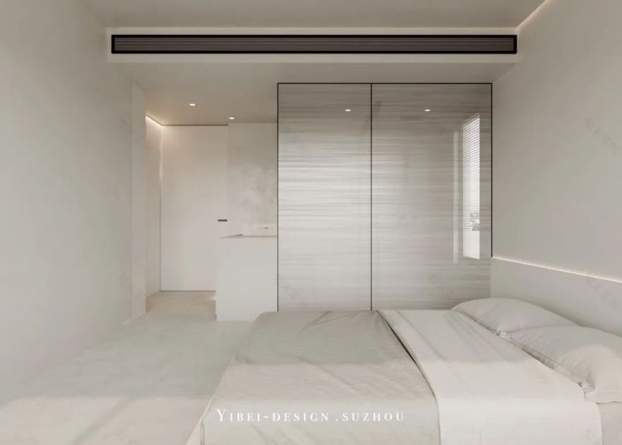 极简主义家装设计丨中国苏州丨YIBEI DESIGN-26
