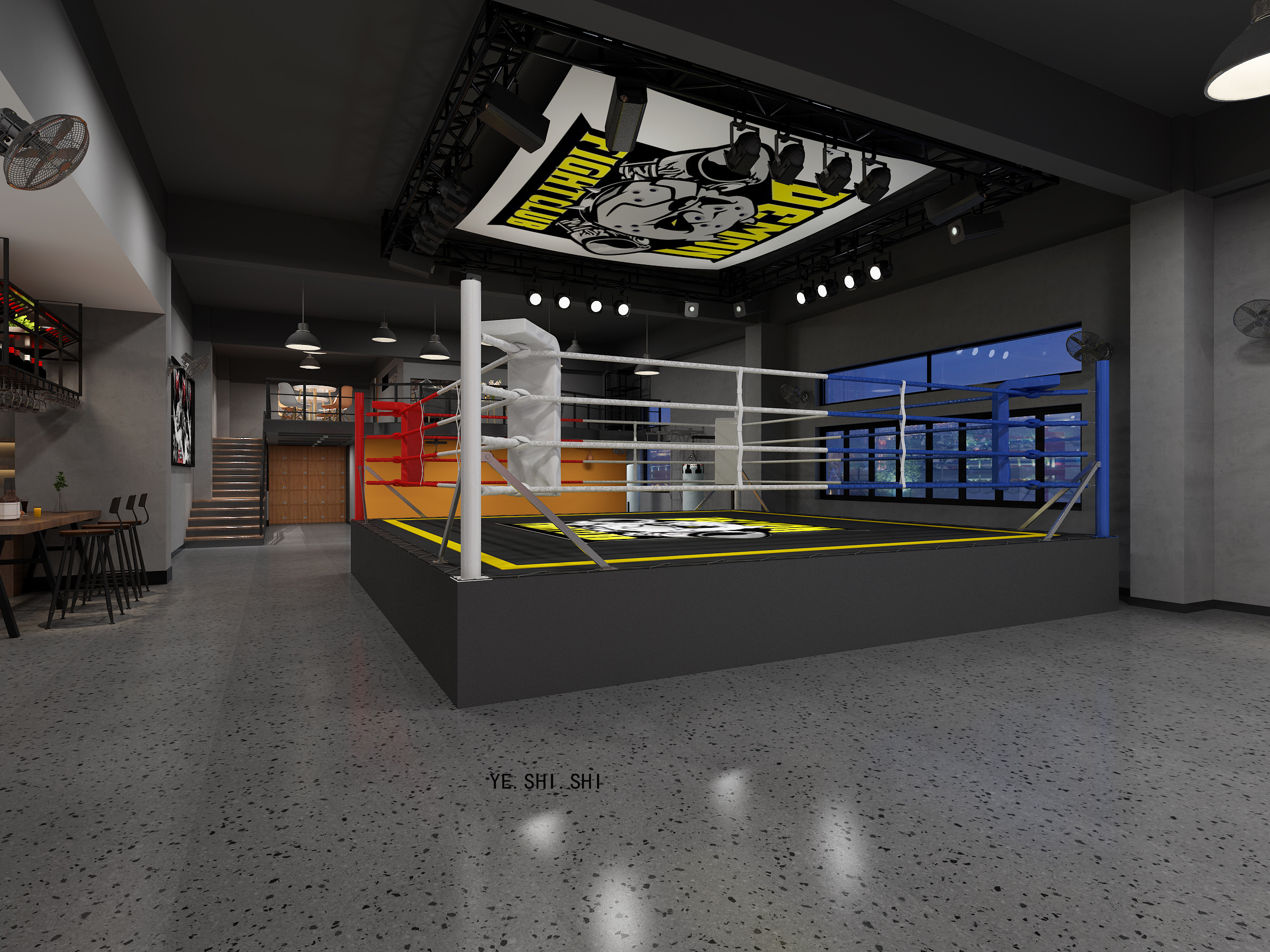 拳击馆                     -1