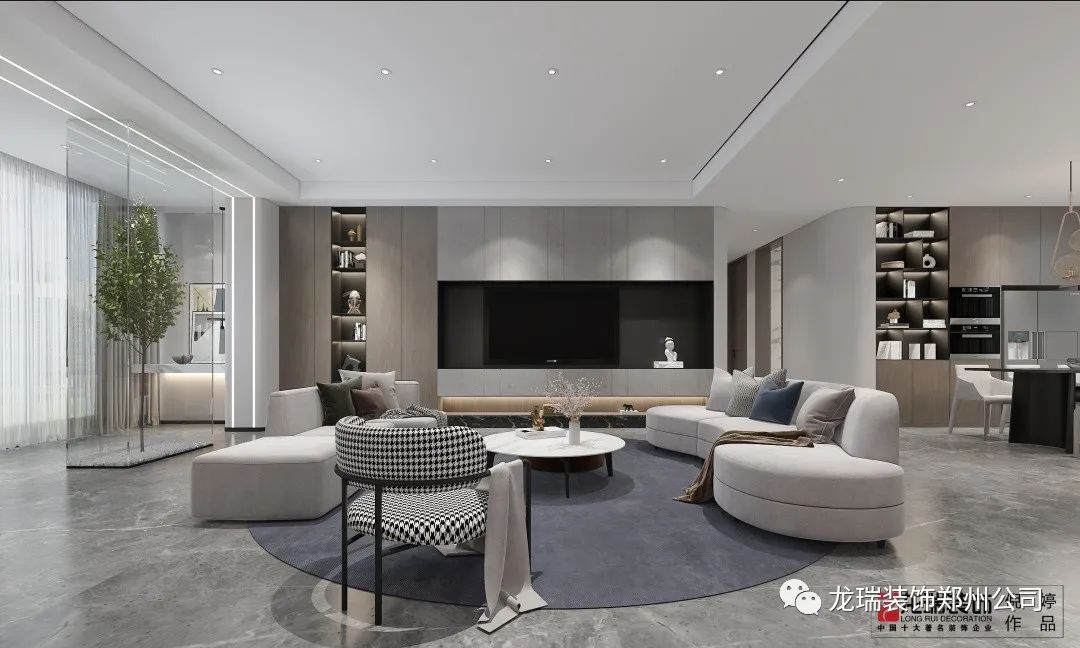 极简主义设计 · 回归本真的生活美学丨龙瑞装饰-11