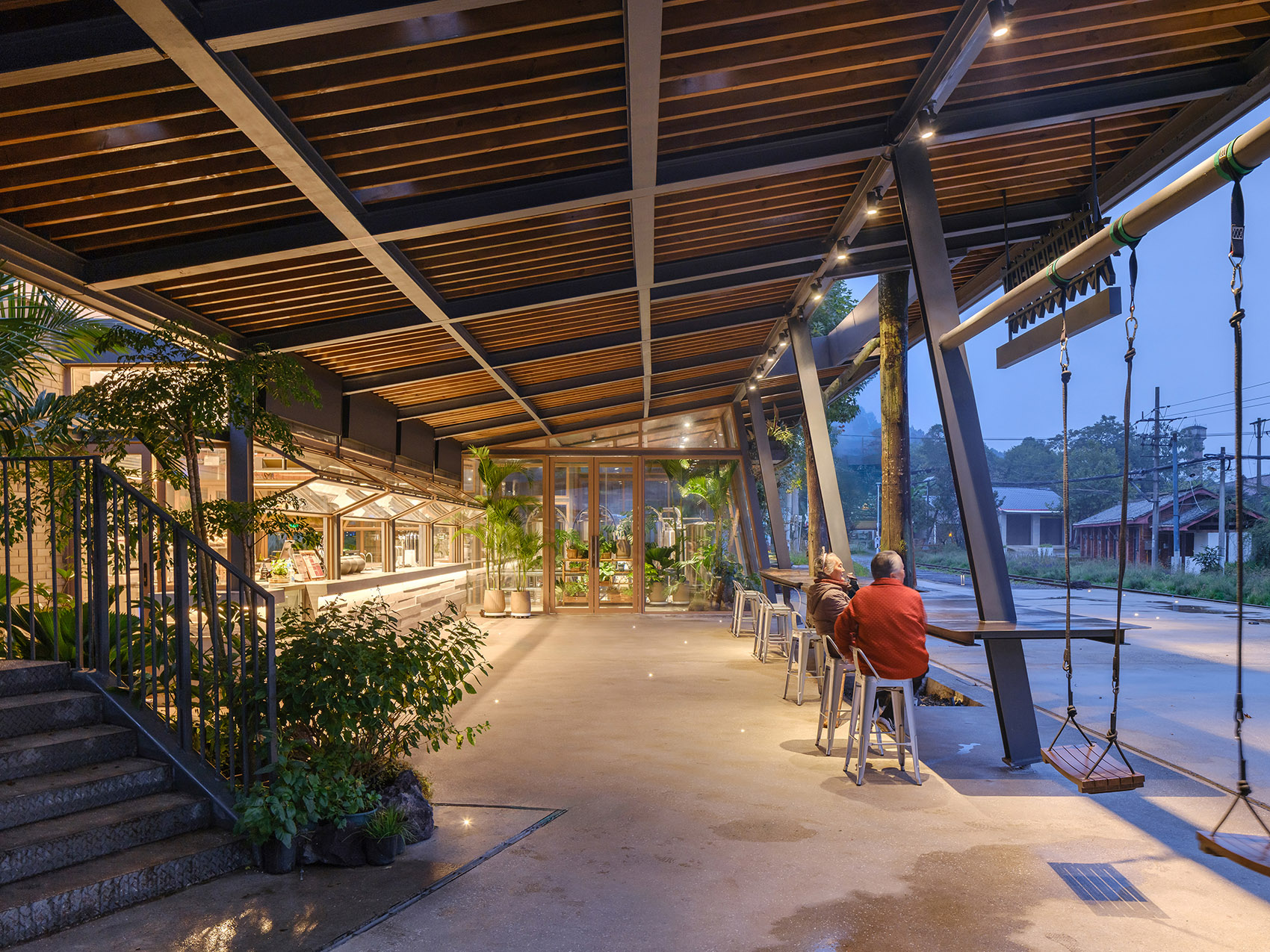 棚朋儿餐厅丨中国四川丨UN GROUP未集建筑,杨烈-26