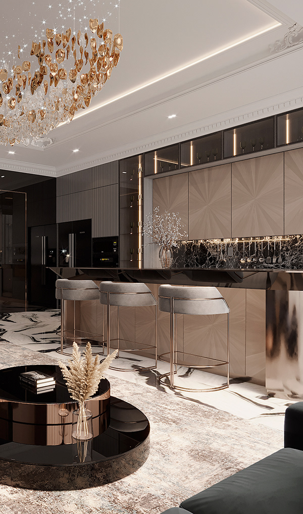 豪华客厅丨Mohammed Yossef-31