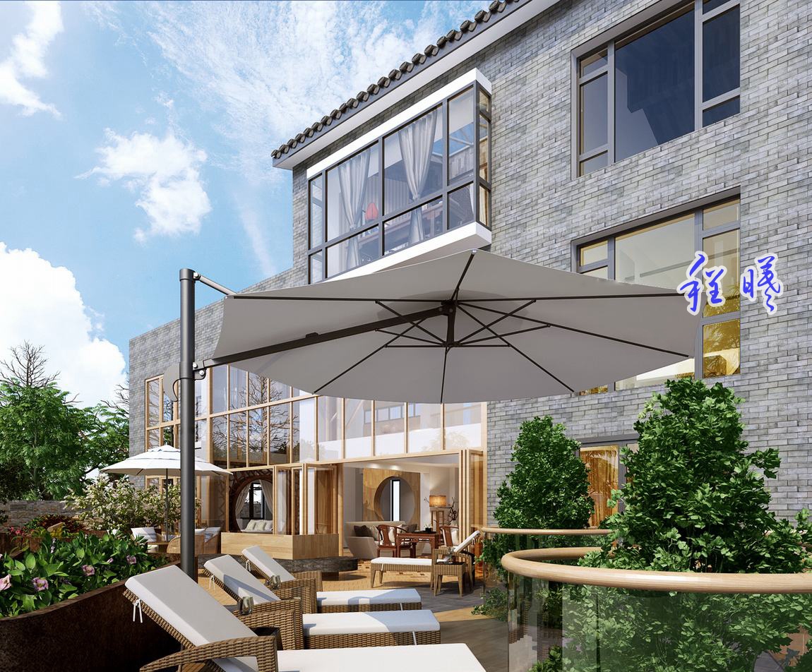 老板 你家的大别野庭院好了-5