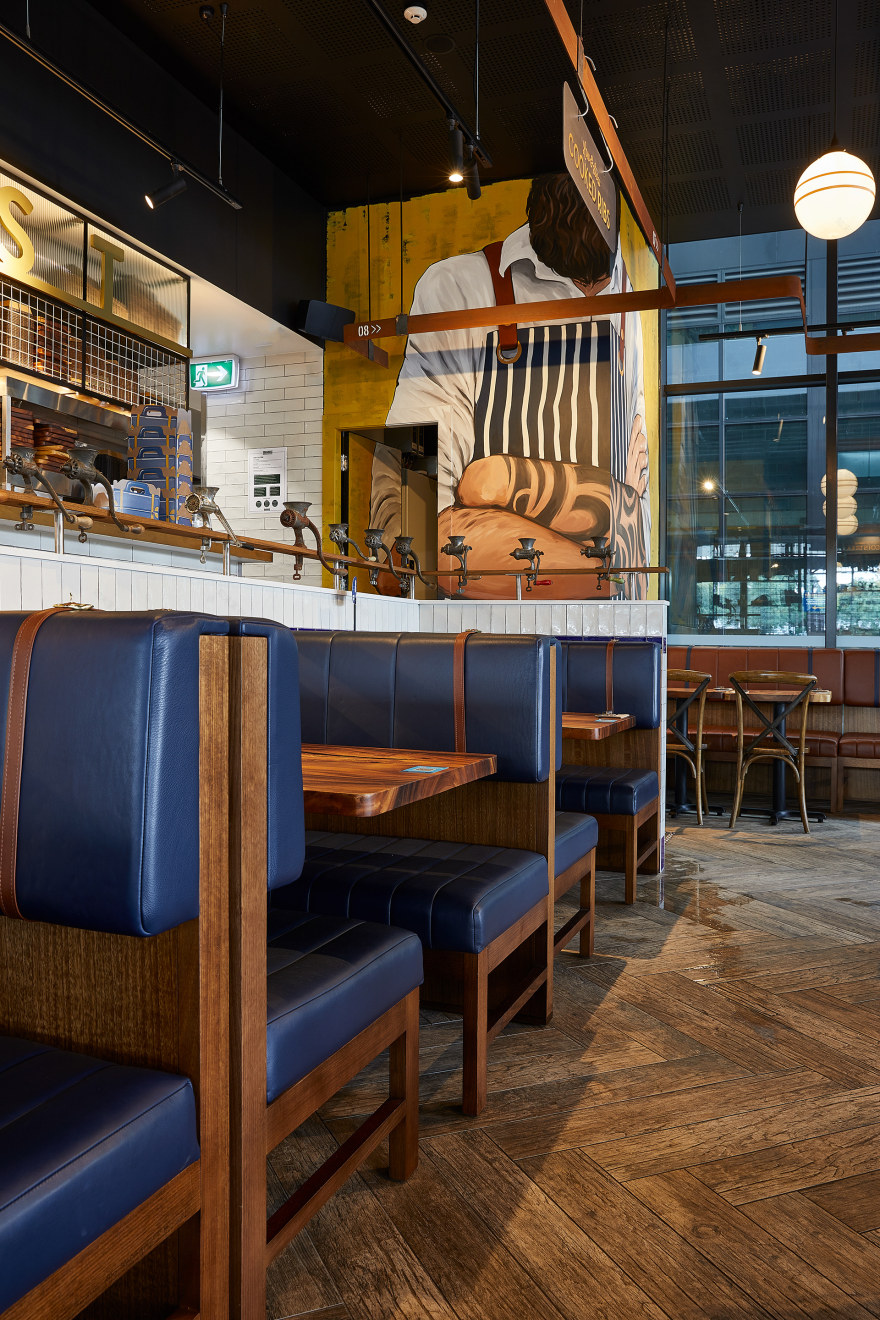 Ribs & Burgers · Bella Vista 餐厅设计丨澳大利亚新南威尔士丨Design Partnership Australia-46
