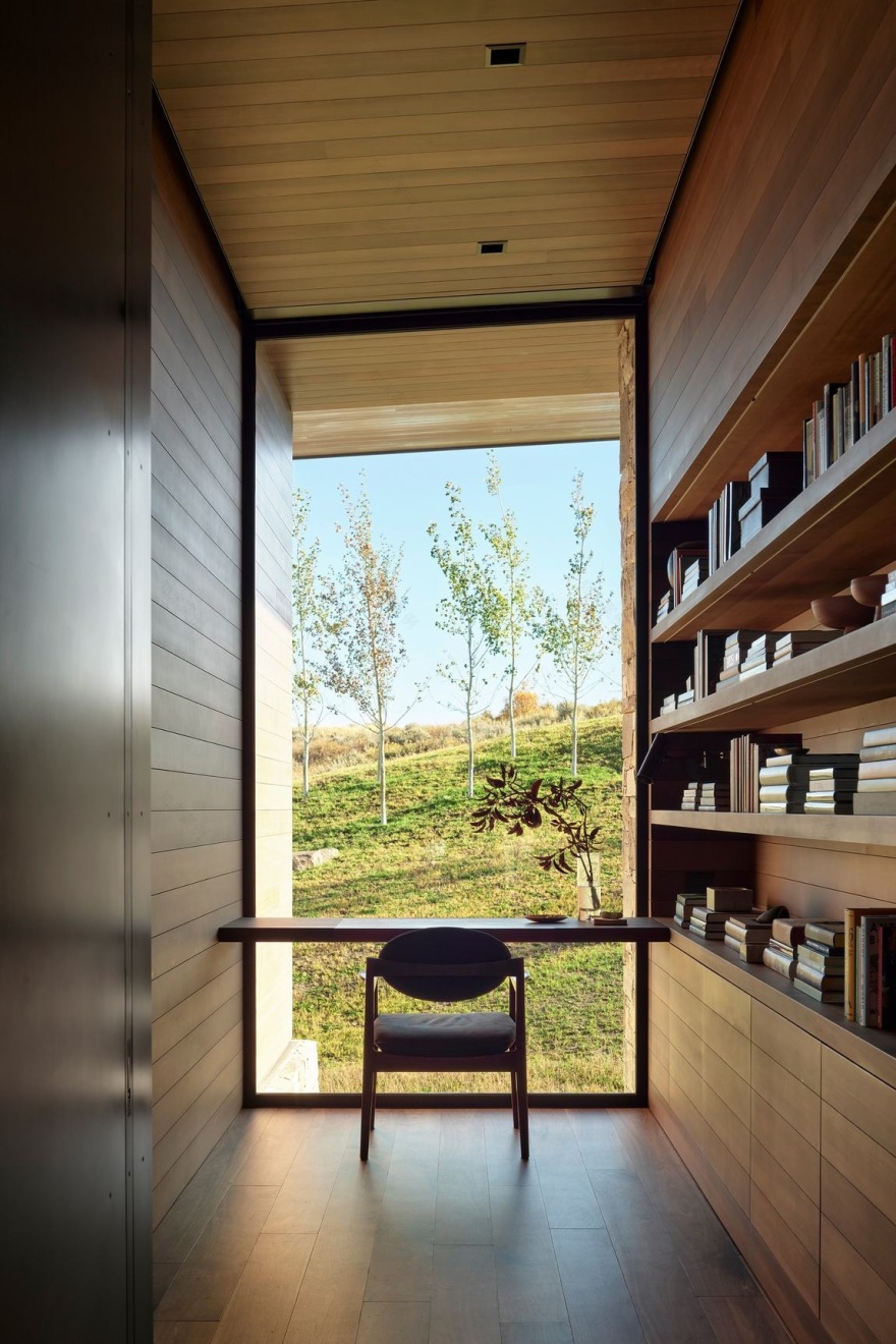 平静的自然建筑 · CLB Architects丨美国杰克逊-21