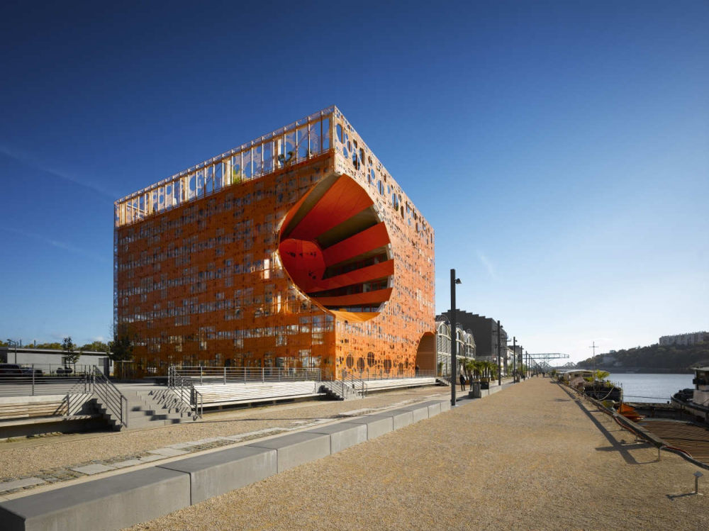 法国里昂橙色立方体(2011)(Jakob + Macfarlane Architects)设计-19