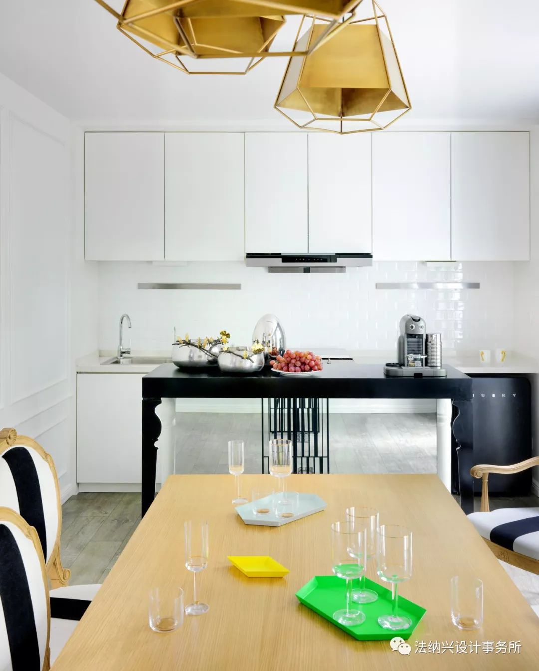 浪漫法式贯穿全屋，会所办公一体化别墅改造-65