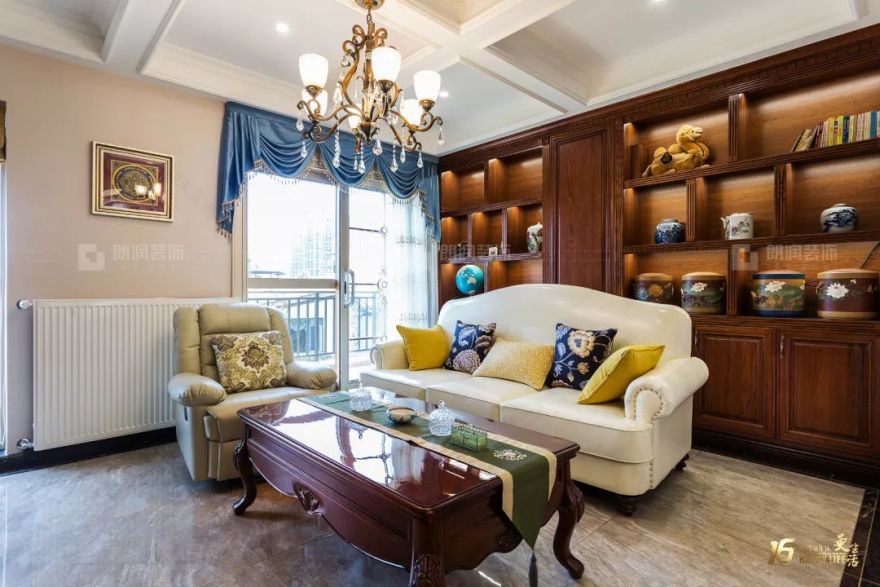 成都南郡七英里 550㎡美式别墅三代同堂的休闲温馨之家-103