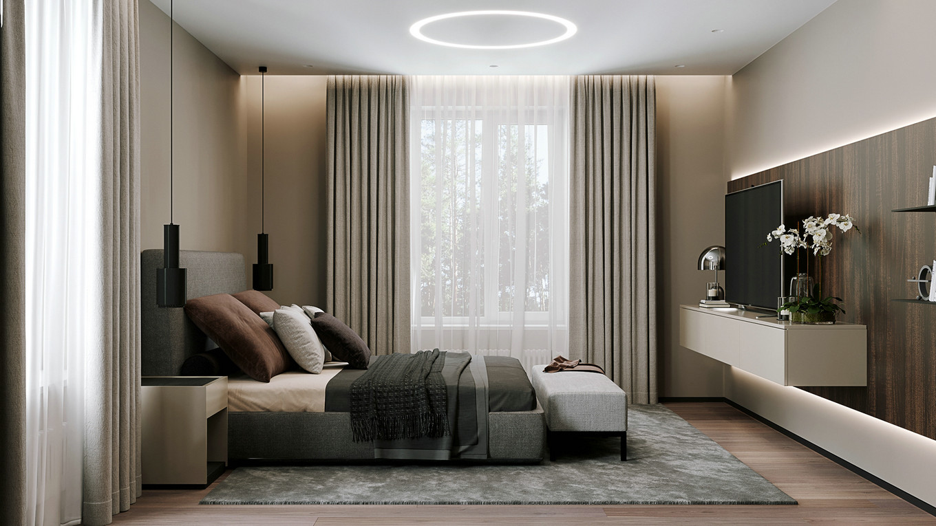 现代极简别墅,低调浪漫的生活诠释-42