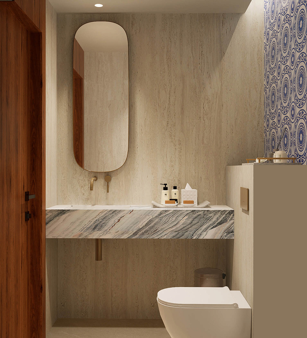 Tivat Residence公寓公共区域室内设计丨Project建筑事务所-32