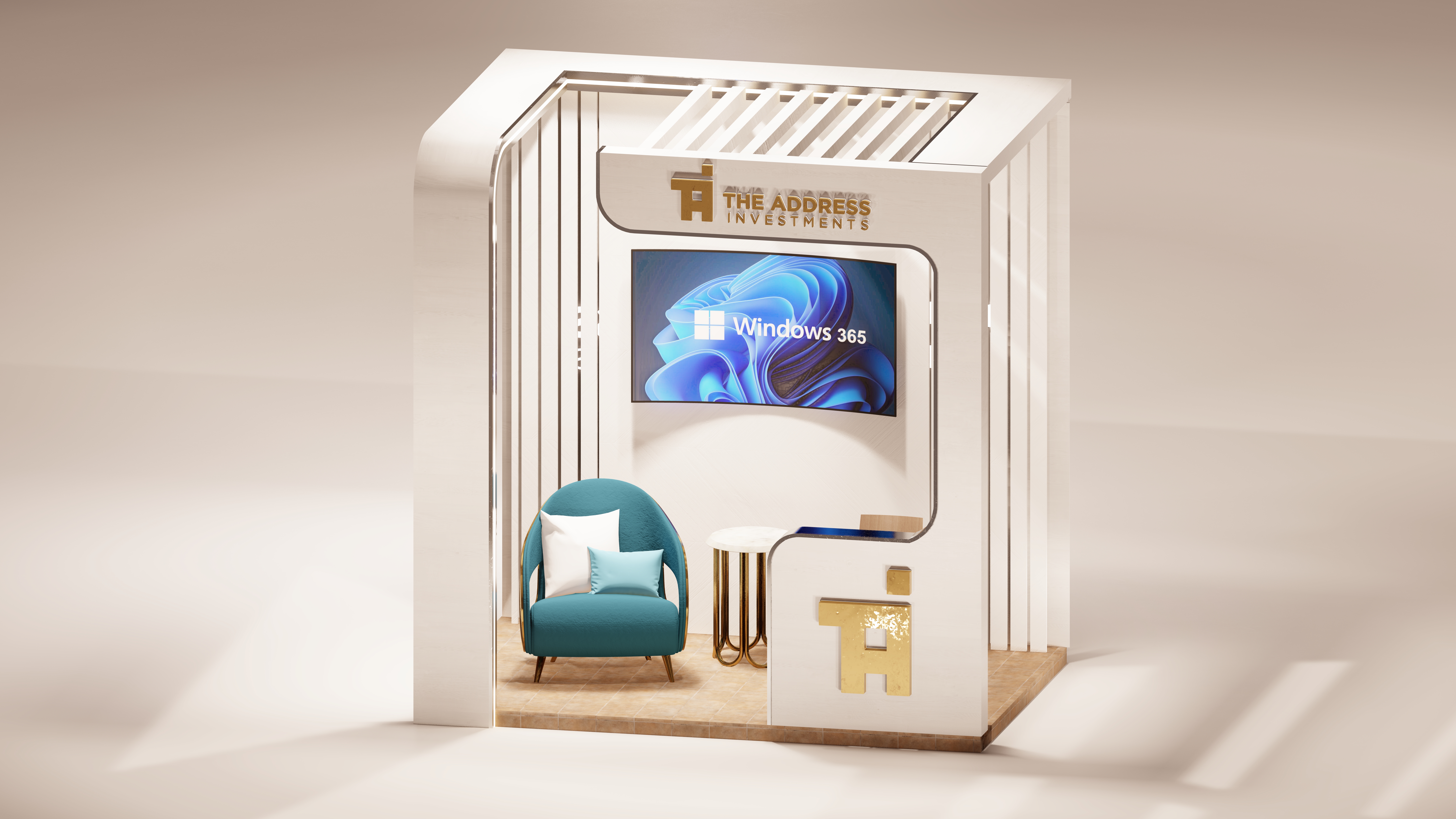 The Address Investments | Booth Design-2
