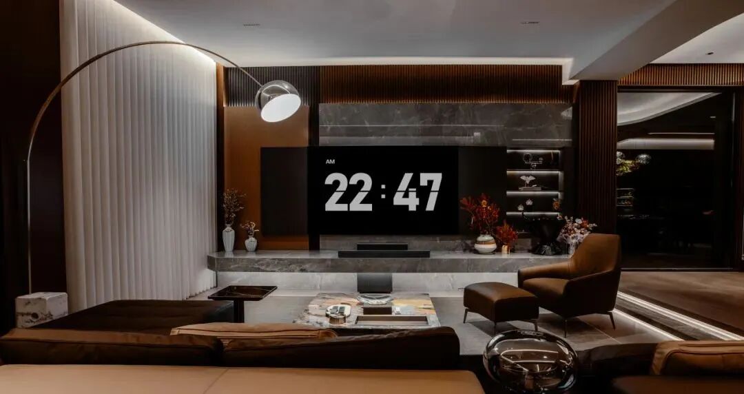 紫廷名苑 | 600㎡独栋别墅的优雅空间与灯光美学-30